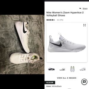 Nike Womens Volleyball Shoes Size 8